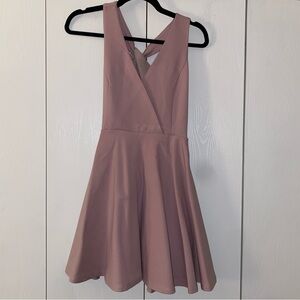 Trac Blush Backless Dress